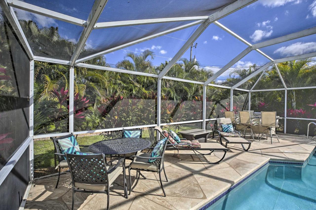 Sun-Soaked Cape Coral Getaway With Heated Pool Villa Exterior photo